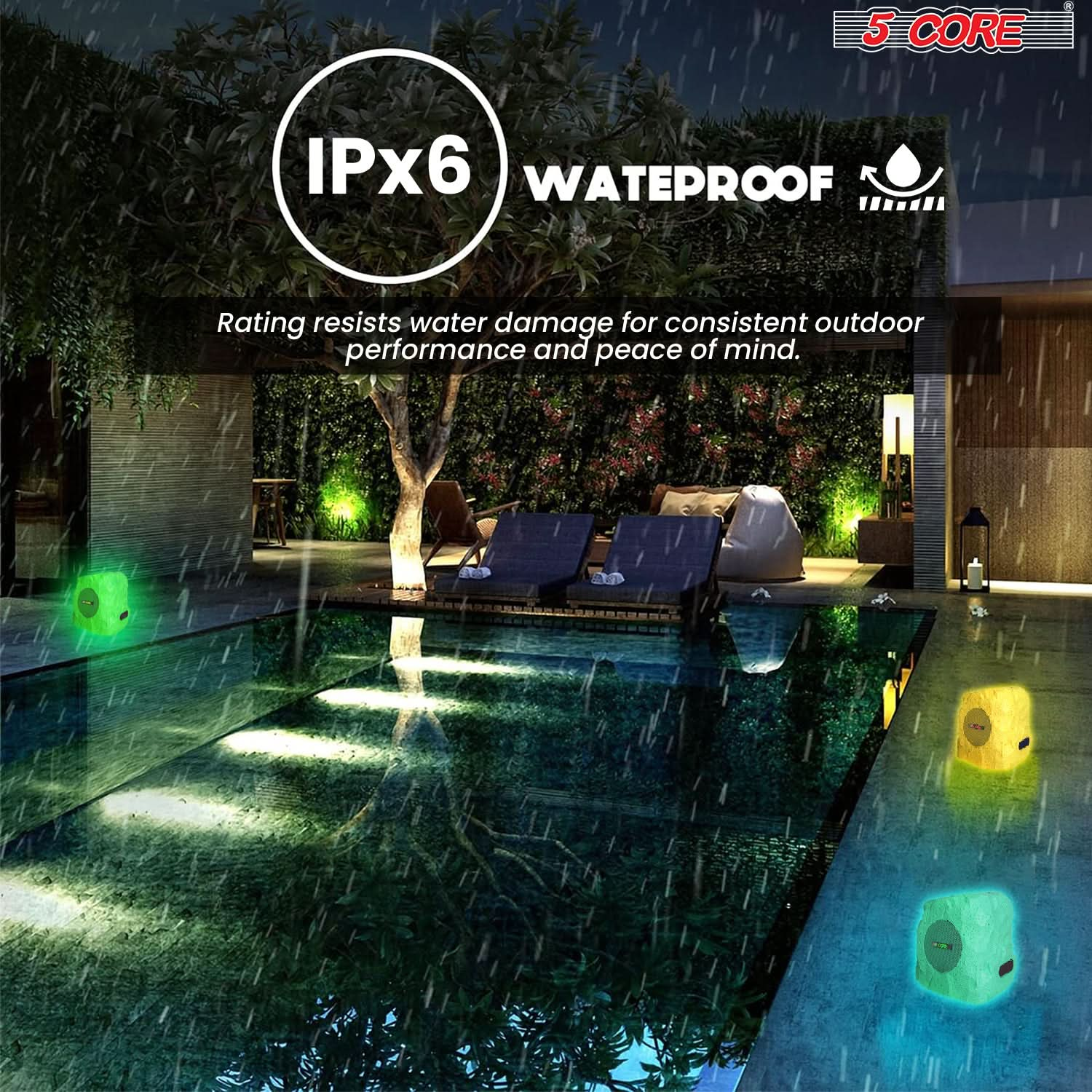 waterproof outdoor bluetooth speaker