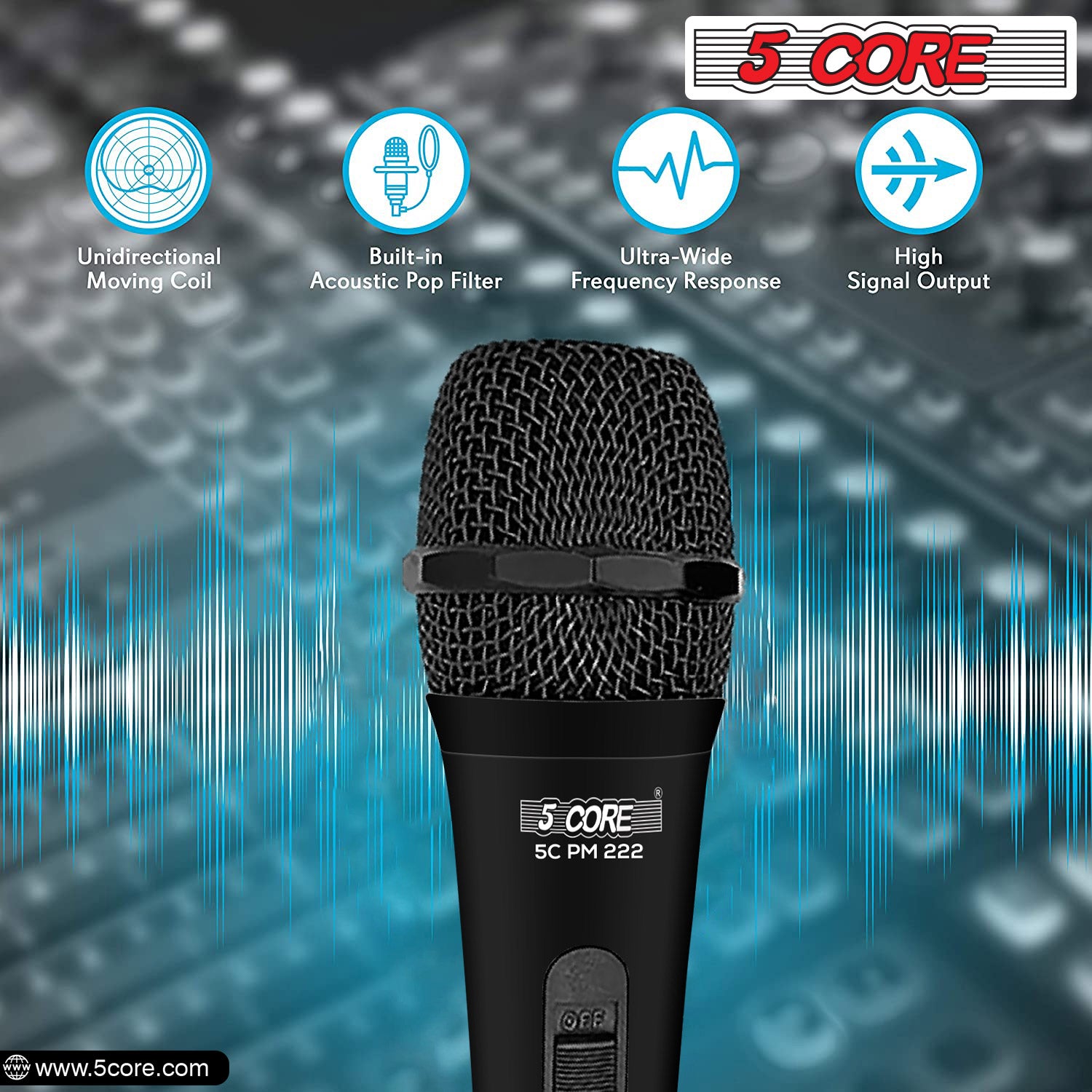 Clear Vocals: Dynamic Microphone Perfect for Karaoke