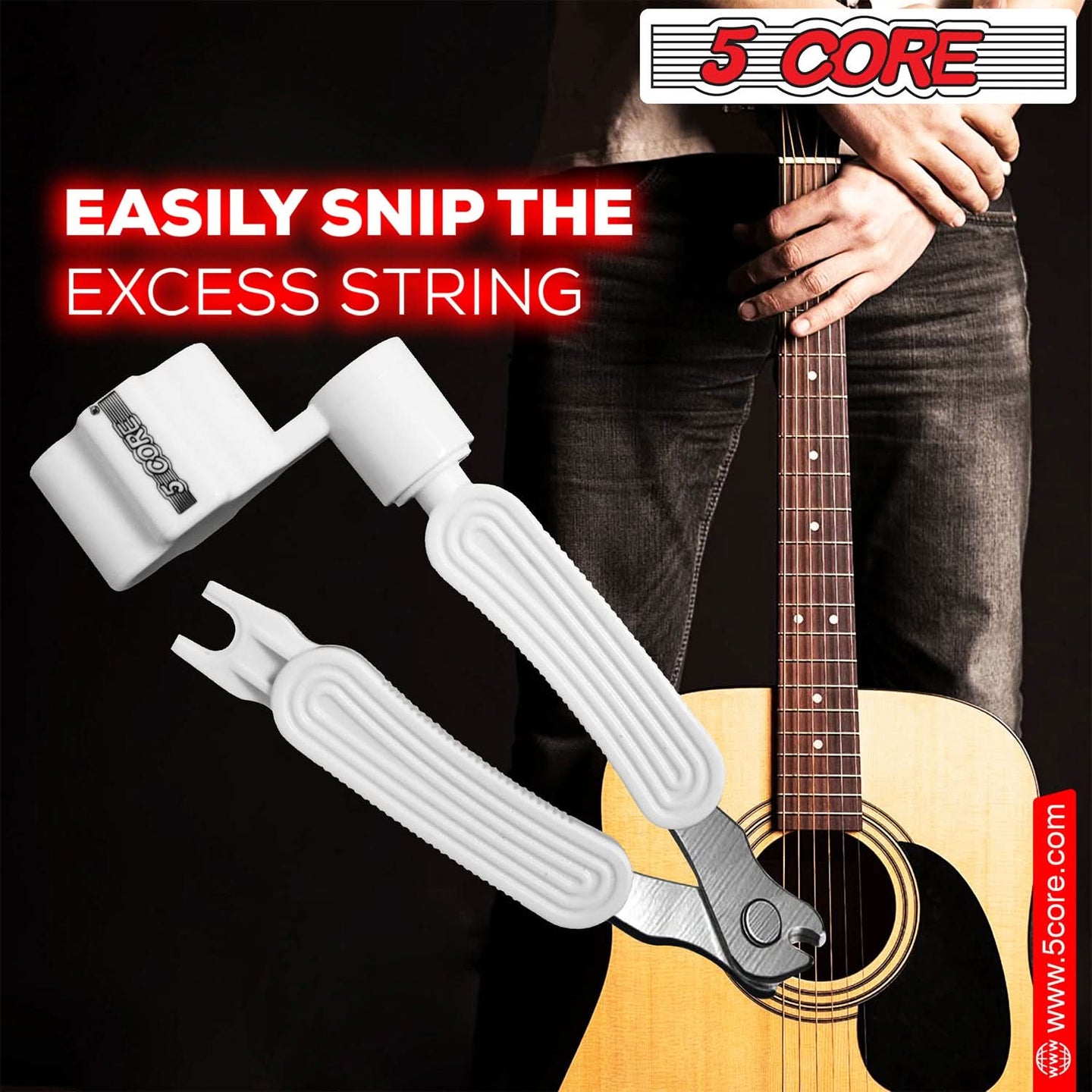 strudy and sharp string cutter for easy use