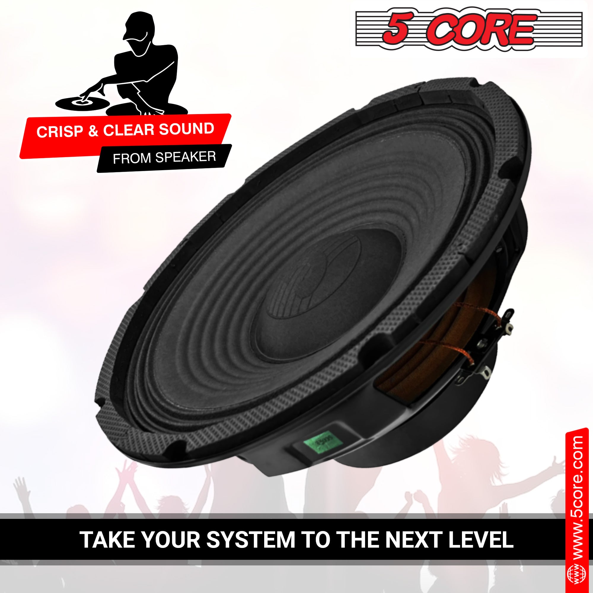 10" replacement speaker take your system to the next level.