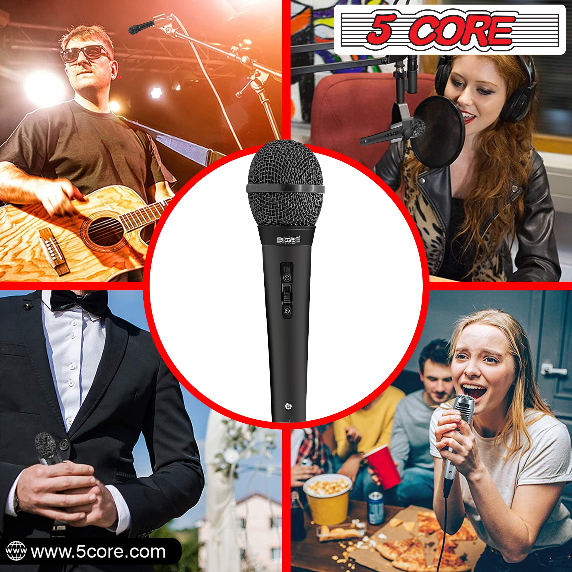 Durable and Reliable Karaoke Microphone by 5Core