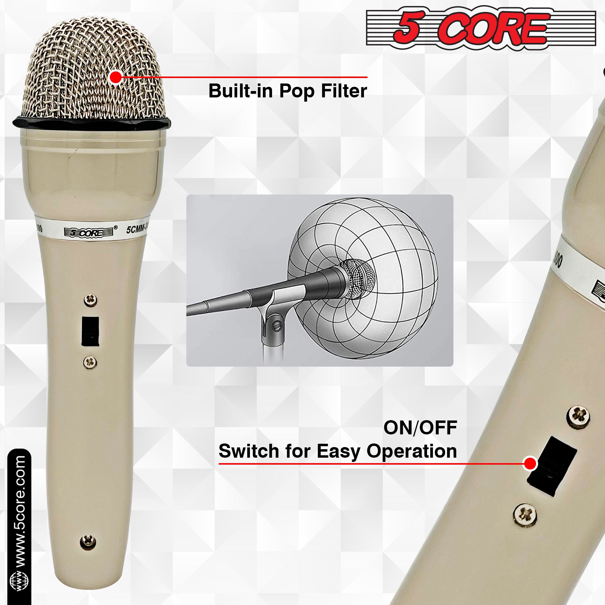 Unidirectional XLR Mic: Enhance Your Vocal Clarity