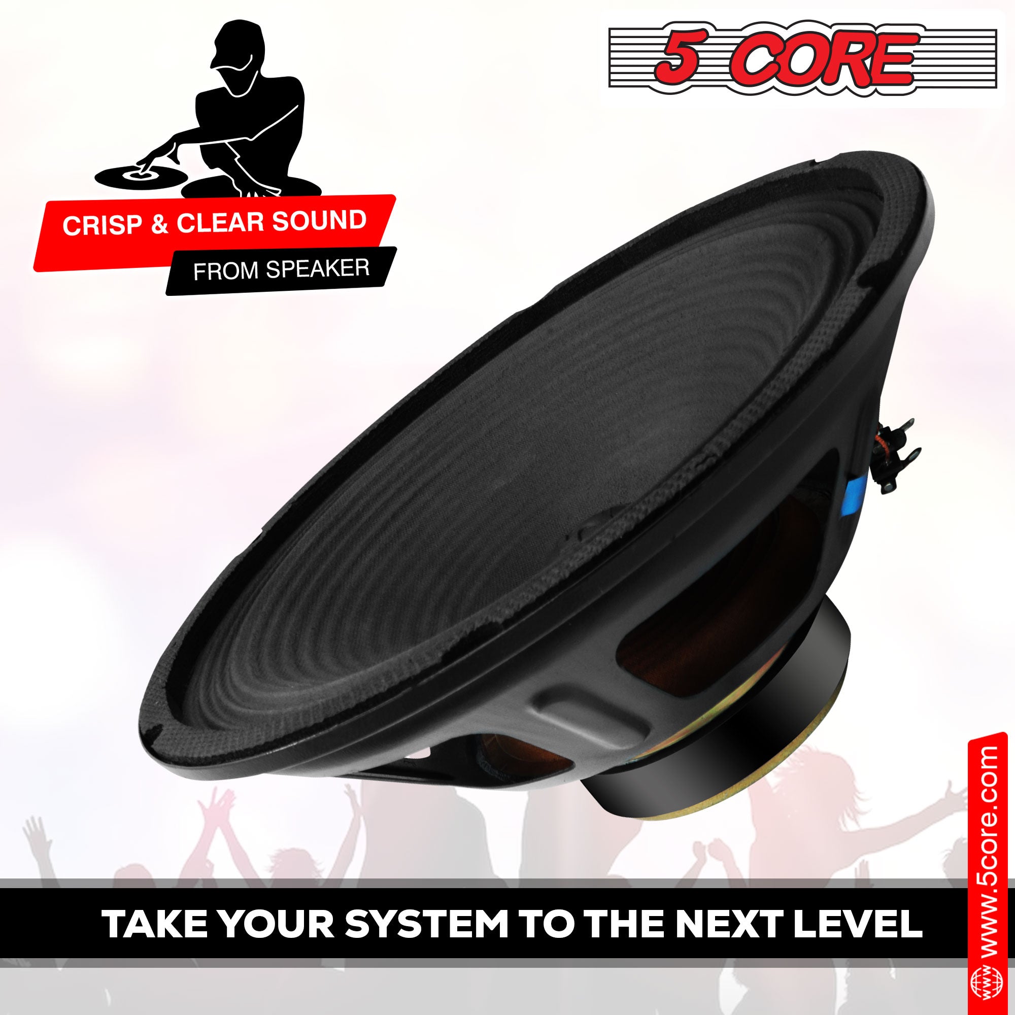 5 core 10 inch subwoofer take your system to the next level.
