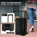 Portable karaoke machine designed for easy transport and convenient singing anywhere