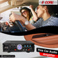 5 Core Car Stereo Amplifier | 300W Dual Channel High Power MOSFET Power Supply | Powerful Speaker Amplifier with EQ Control, 2 Mic, 1 USB, and SD Card Input- CEA 14