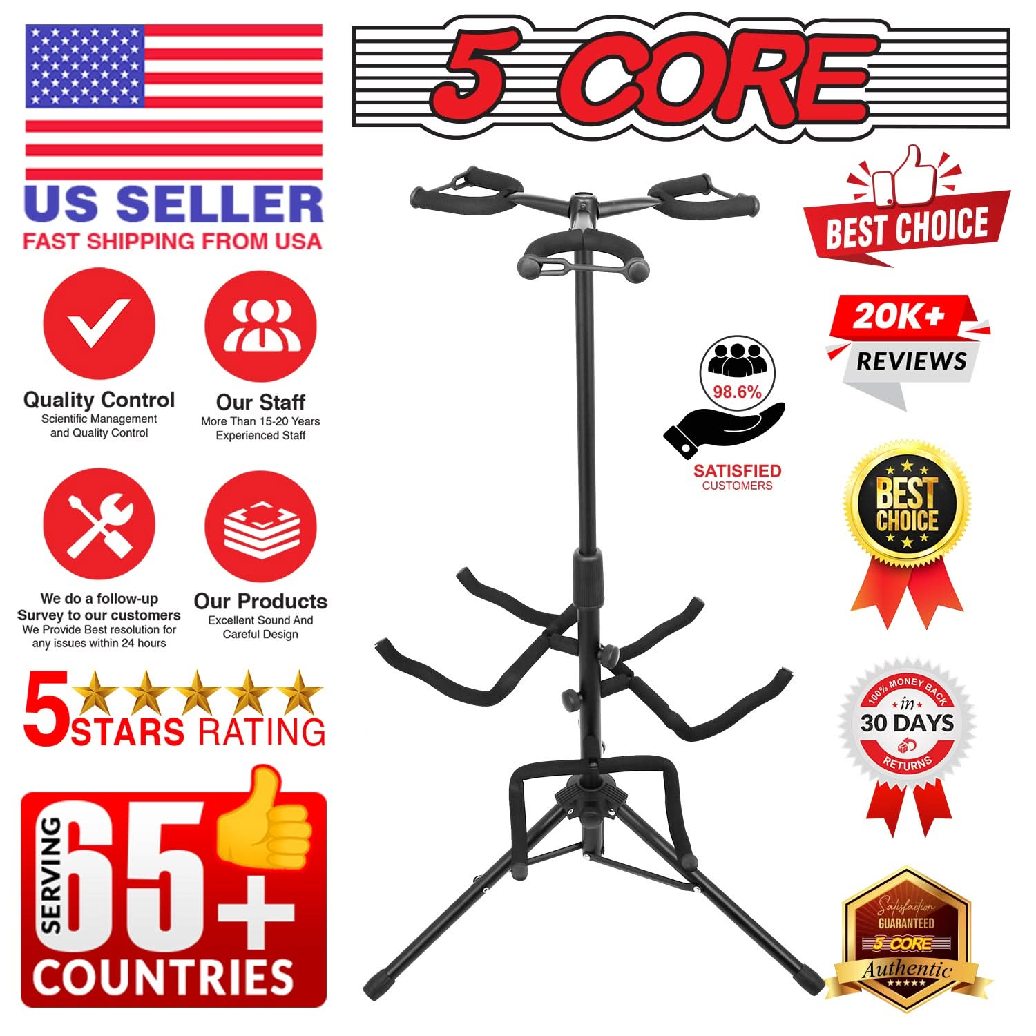 We give the best Guitar stand in the market