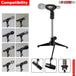 5 Core Adjustable Table Top Mic Stand: Desk Tripod Holder