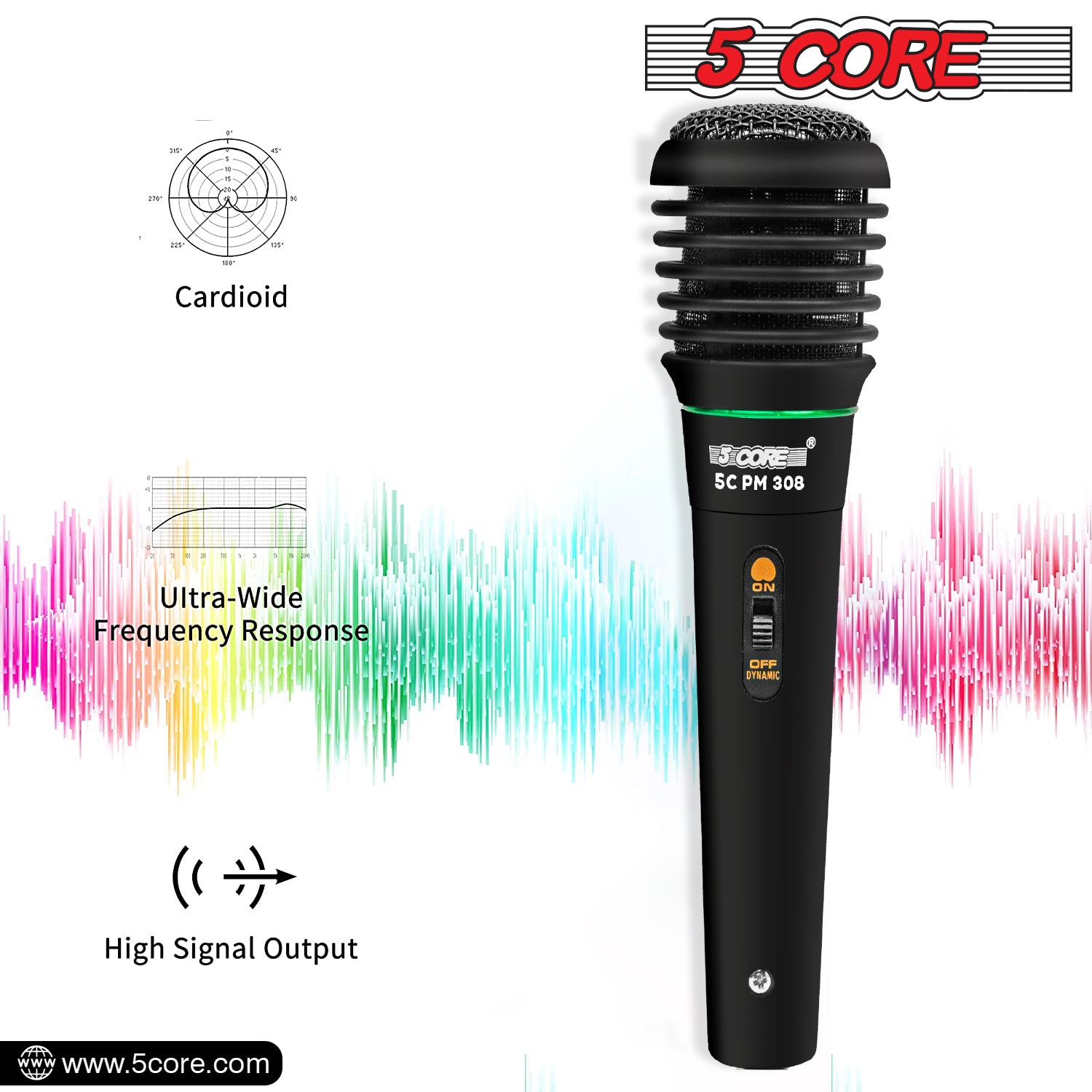 Professional dynamic microphone