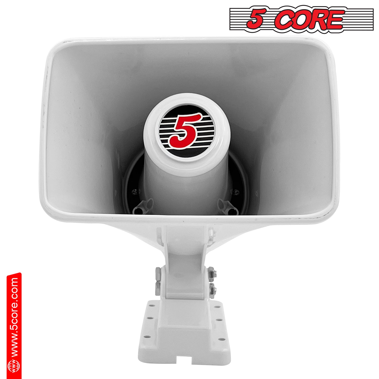 5Core Indoor Outdoor PA Horn Speaker 6 x 4 Inch Loud PA System 8 Ohm 50W Loud Siren Audio 1/2/4/8 Pc