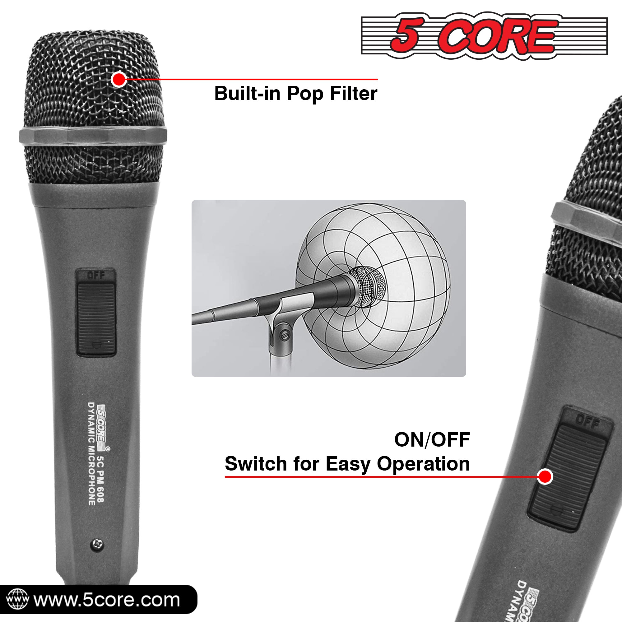 Clear Vocals: Dynamic Microphone for Karaoke