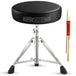 5Core Drum Throne Padded Adjustable Guitar Stool Drummer Seat for Adults & Kids BLACK