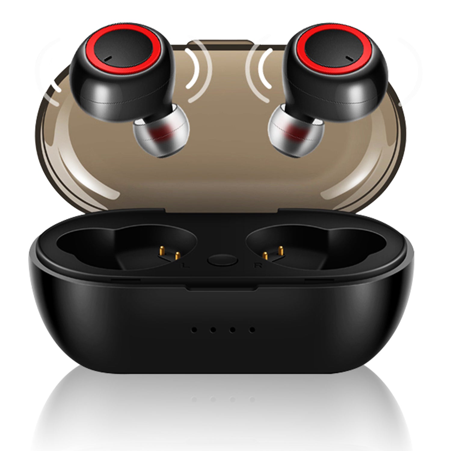 5 Core Wireless Ear Buds • Mini Bluetooth Earbud Headphones Wire Less 32 Hours Playtime IPX8 1/2 Pc