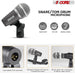 5 Core 9-piece dynamic microphone set for drummers and percussionists