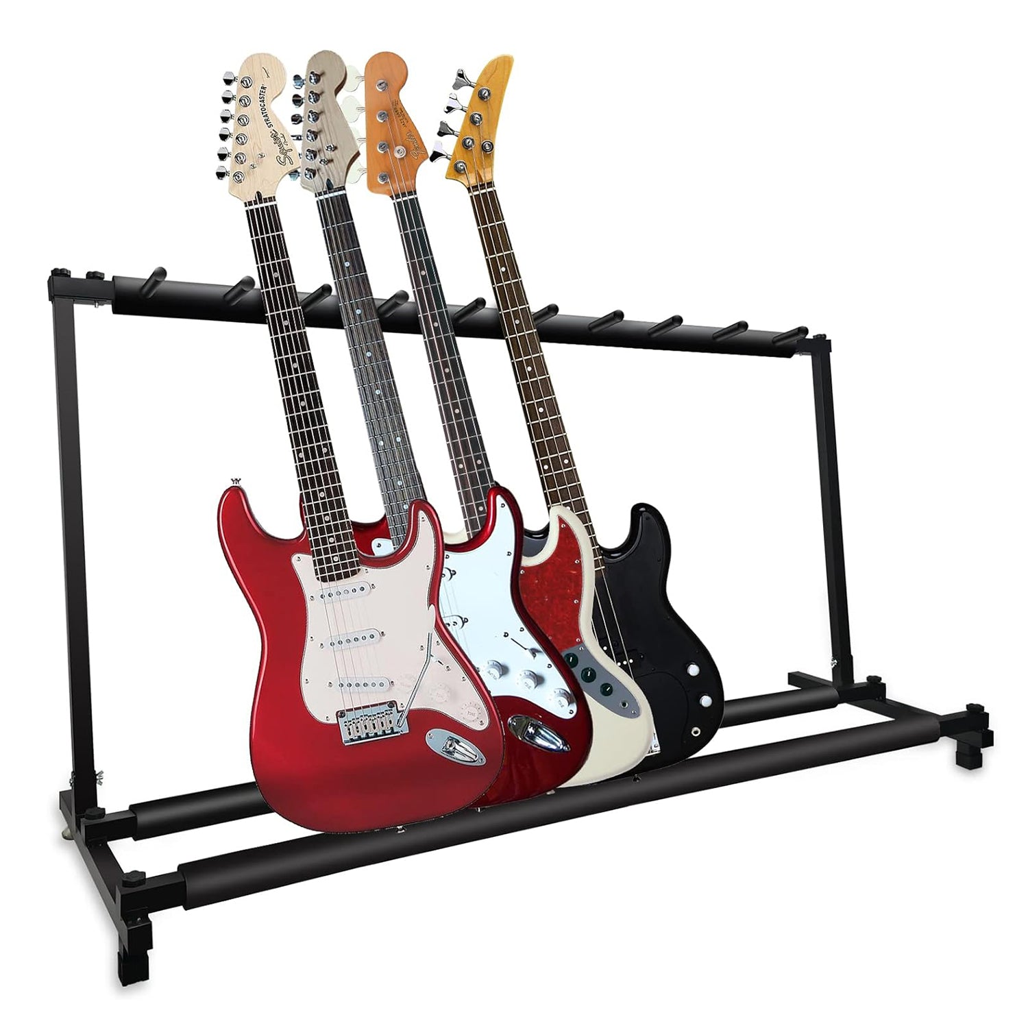5Core Guitar Rack Stand Floor 3 5 7 9 Multi Guitars Holder Storage Stands