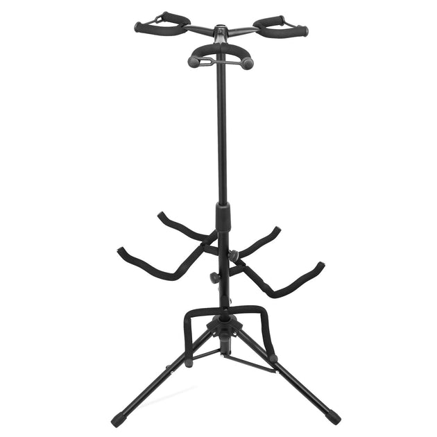 5Core Guitar Stand Floor Tripod  Portable Adjustable Multi Guitars Holder