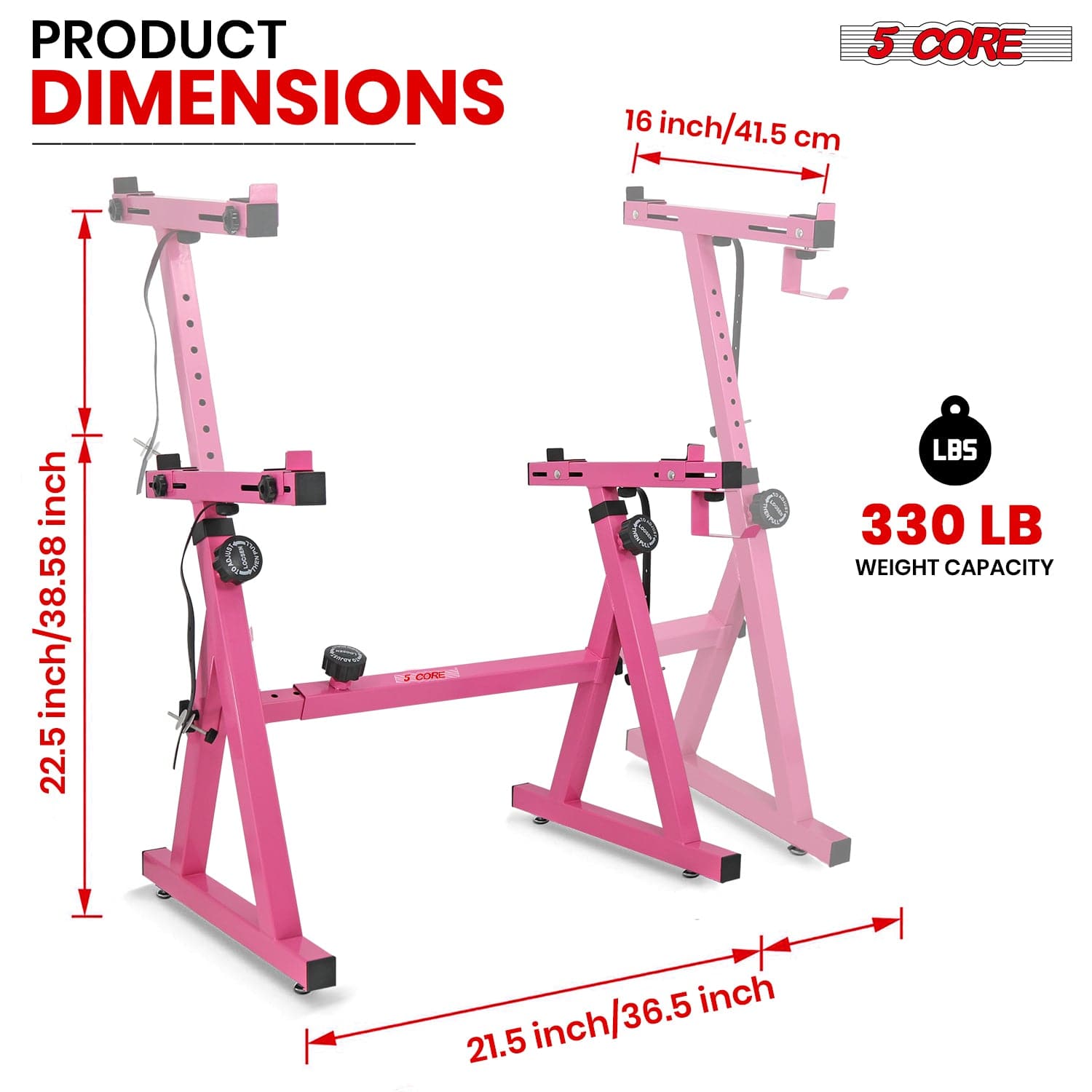 This Keyboard Riser has Height & Width Adjustability & High Load Capacity Compared to Other Stands