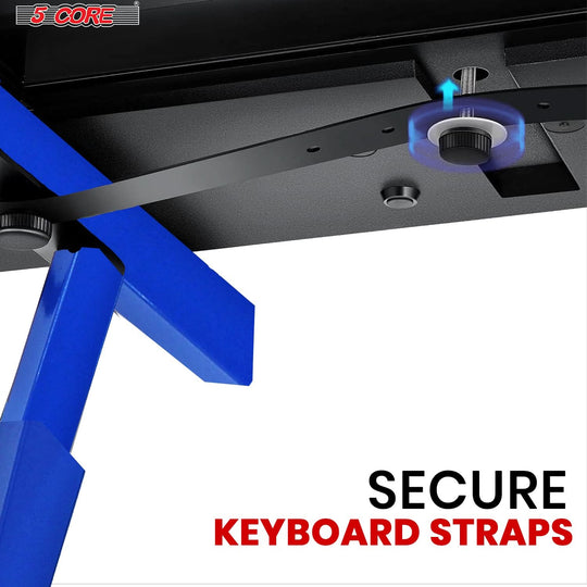 This Z Style Key Board Piano Stand Has Secure Locking Straps For Extra Stability