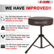 Enhanced drum chair for better support and comfort. A must-have drum accessory for drummers of all levels.