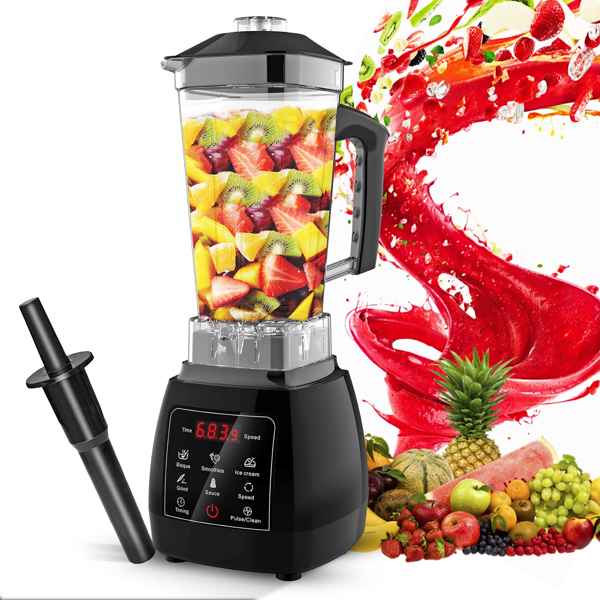 5 Core Smoothie Blender for Shakes and Smoothies, 500ml Powerful 160W  Personal Bullet Blender & Smoothie Maker with Portable Bottle BPA Free 18  Oz, 4 Stainless Steel Blade, Blenders For Smoothie 5C 42 