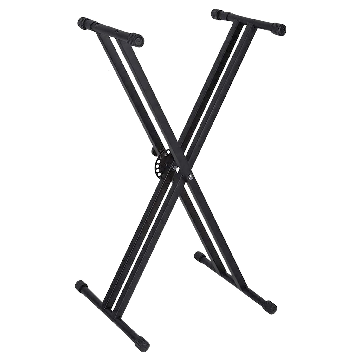 5 Core Piano Stand Double Braced Adjustable Keyboard Stands Metal X Style On Stage Keyboard Seat Durable & Sturdy Easy To Assemble -KS 2X