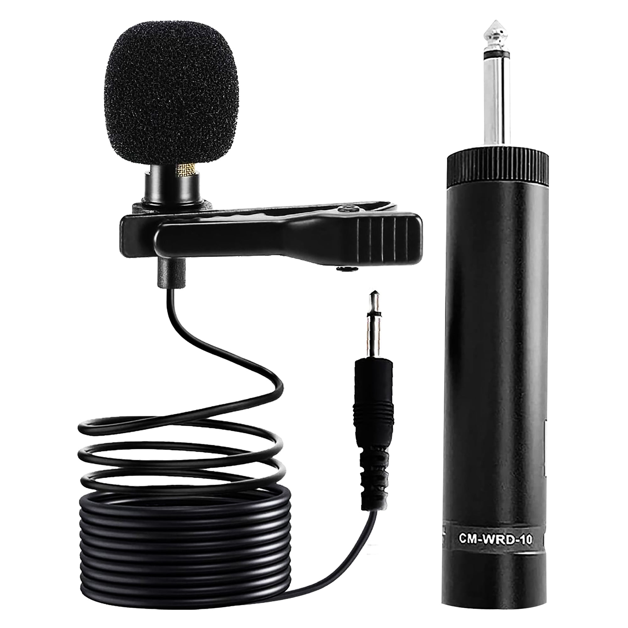 5Core Lavalier Microphone Lapel Clip on Mini Wired Mic for Android iOS Vlogging Camera Mic Wrd 10