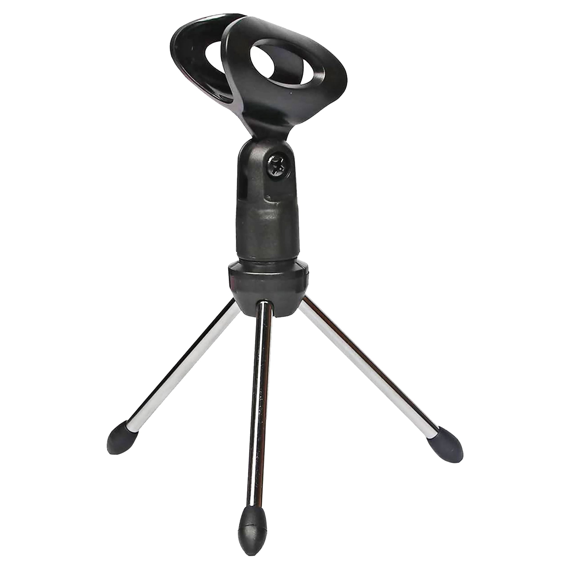 5 Core Desk Mic Stand Angle Adjustable Tripod Portable Desktop Microphone Stands w Mic Holder