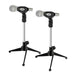 5 Core 2PCS Mic Stand Desk Tripod Universal Desktop Adjustable Table Top Microphone Stand