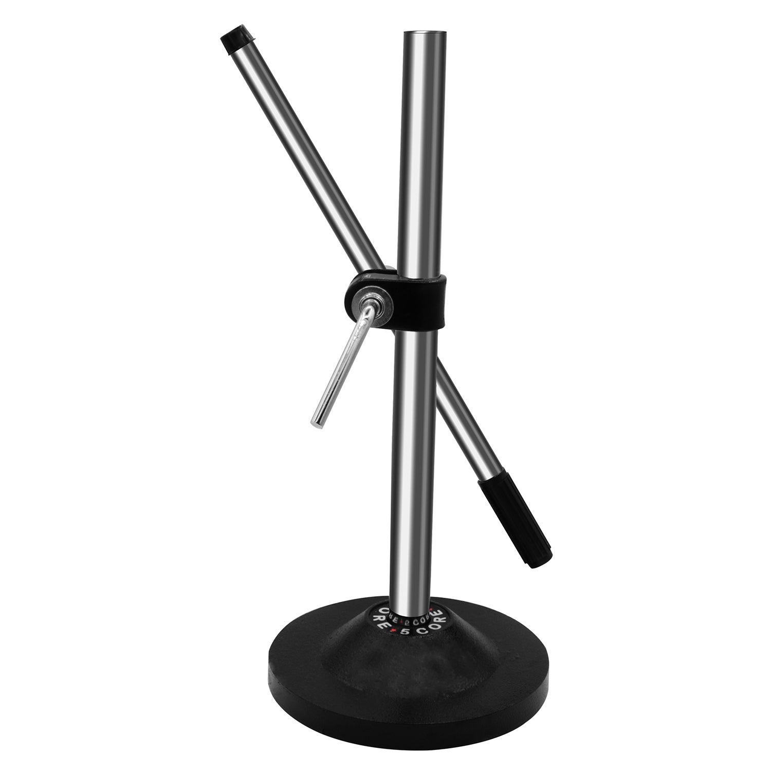 5 Core Desk Mic Stand Adjustable Table Round Base Portable Desktop Microphone Stands Holder