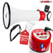 5Core Megaphone Bullhorn Speaker 50W Bull Horn Rechargeable Cheer Megafono 1000 Yards