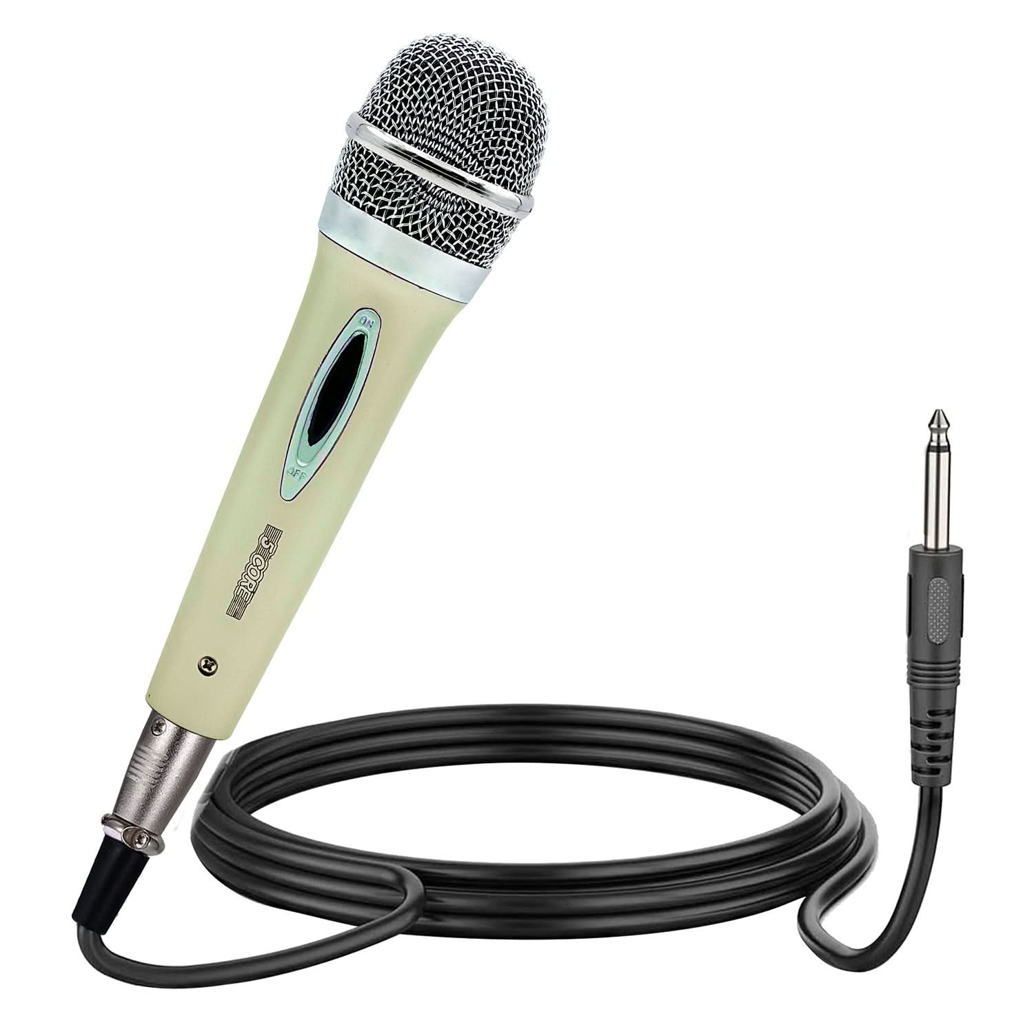 5 núcleo micrófono pro microfono microfono Mic XLR Audio Cardiod Vocal Karaoke PM 286 WH