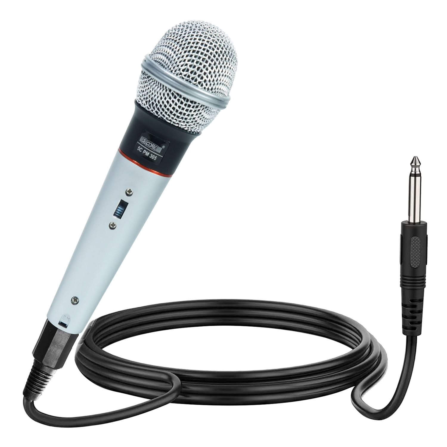 5Core Microphone For Singing Karaoke Mic XLR Dynamic Mic Cardioid Unidirectional Microfono 1/2 Pc