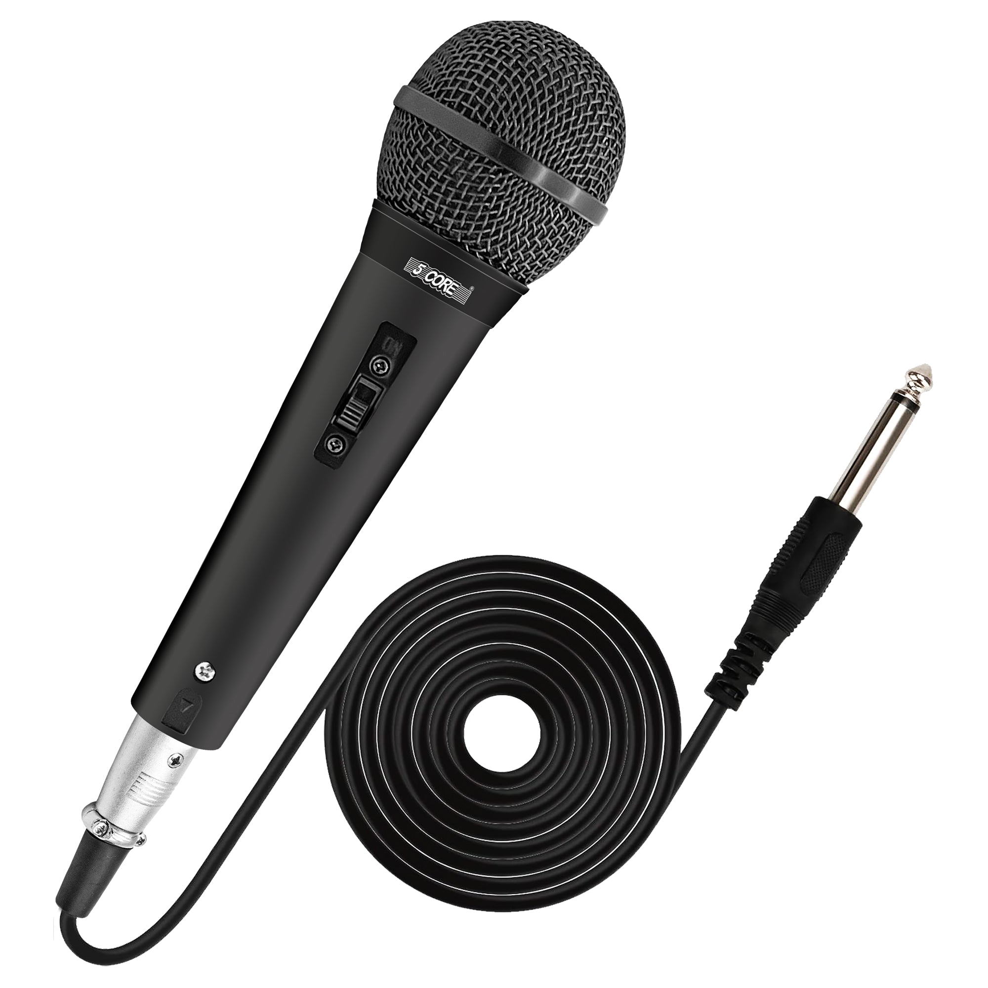 Unleash Star Quality: 5 Core PM 101 BLK Microphone for Karaoke