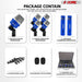 Drum microphone kit package contains all necessary components for professional sound capture.