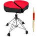 5Core Drum Throne Sponge Padded Guitar Stool Drummer Seat for Adults & Kids