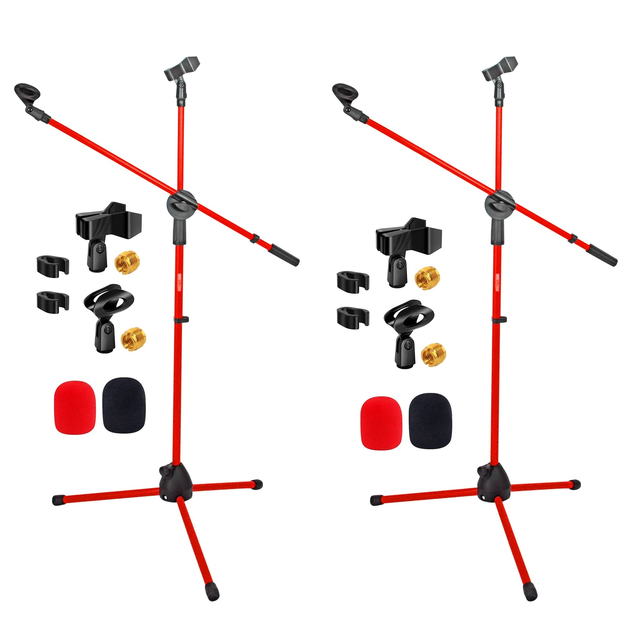 5Core Tripod Mic Stand Adjustable Heavy Duty Floor Holder Microphone Boom Arm