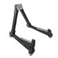 5 Core Guitar Stand Black| Lightweight Premium Aluminum Build Adjustable A-Frame Stand| Folding Floor Portable Music Instrument | Stand for Bass, Violin, Ukulele, Electric, and acoustic guitars- GSS AL BLK