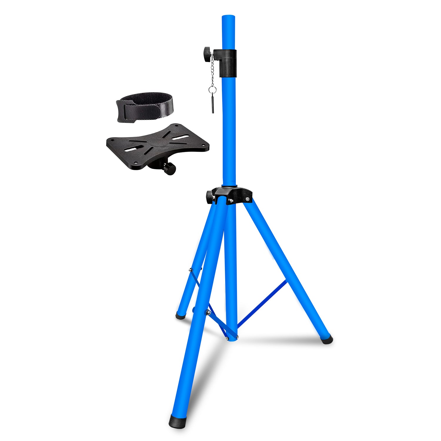 5 Core Speaker Stands Sky Blue Height Adjustable Tripod PA Monitor Holder for Large Speakers DJ Stand