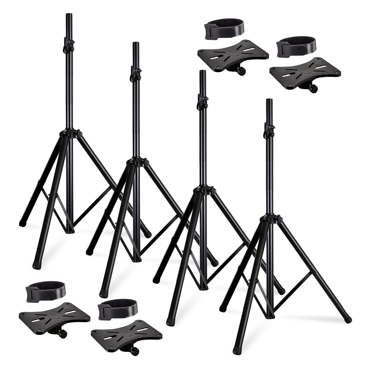 5Core Speaker Stand Tripod Tall Adjustable 72 Inch DJ Studio Monitor Stands Pole Mount