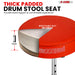 Deluxe padded drum chair with a strong base, soft cushioned seat, and secure height adjustment for drummers.