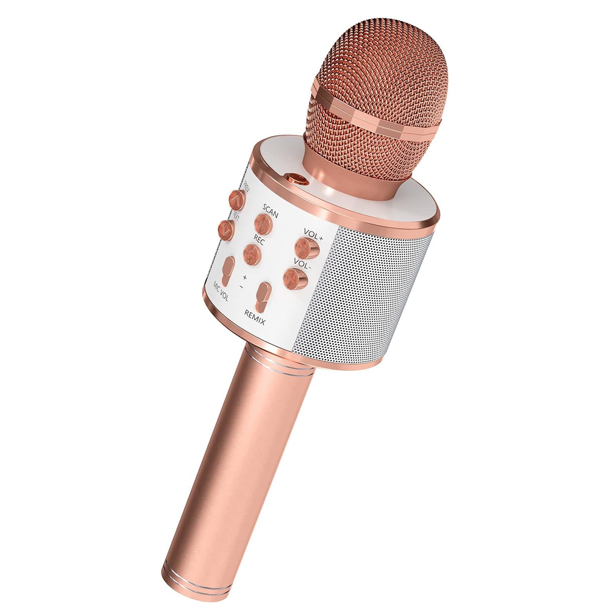 5 Core Karaoke Wireless Microphones • w Stereo Speaker • SD Card & USB Microfono Inalambrico