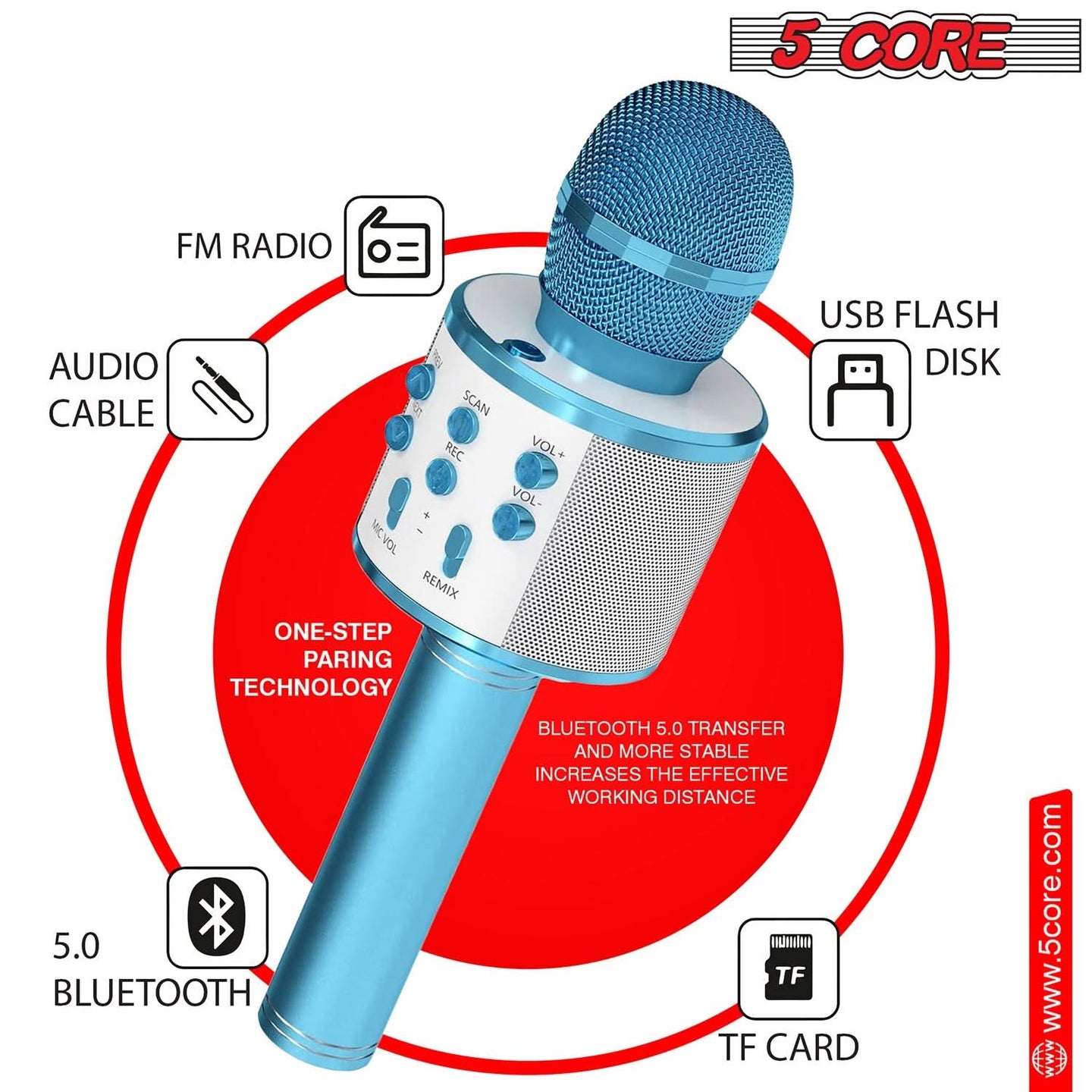 Portable Handheld Wireless Singing Machine