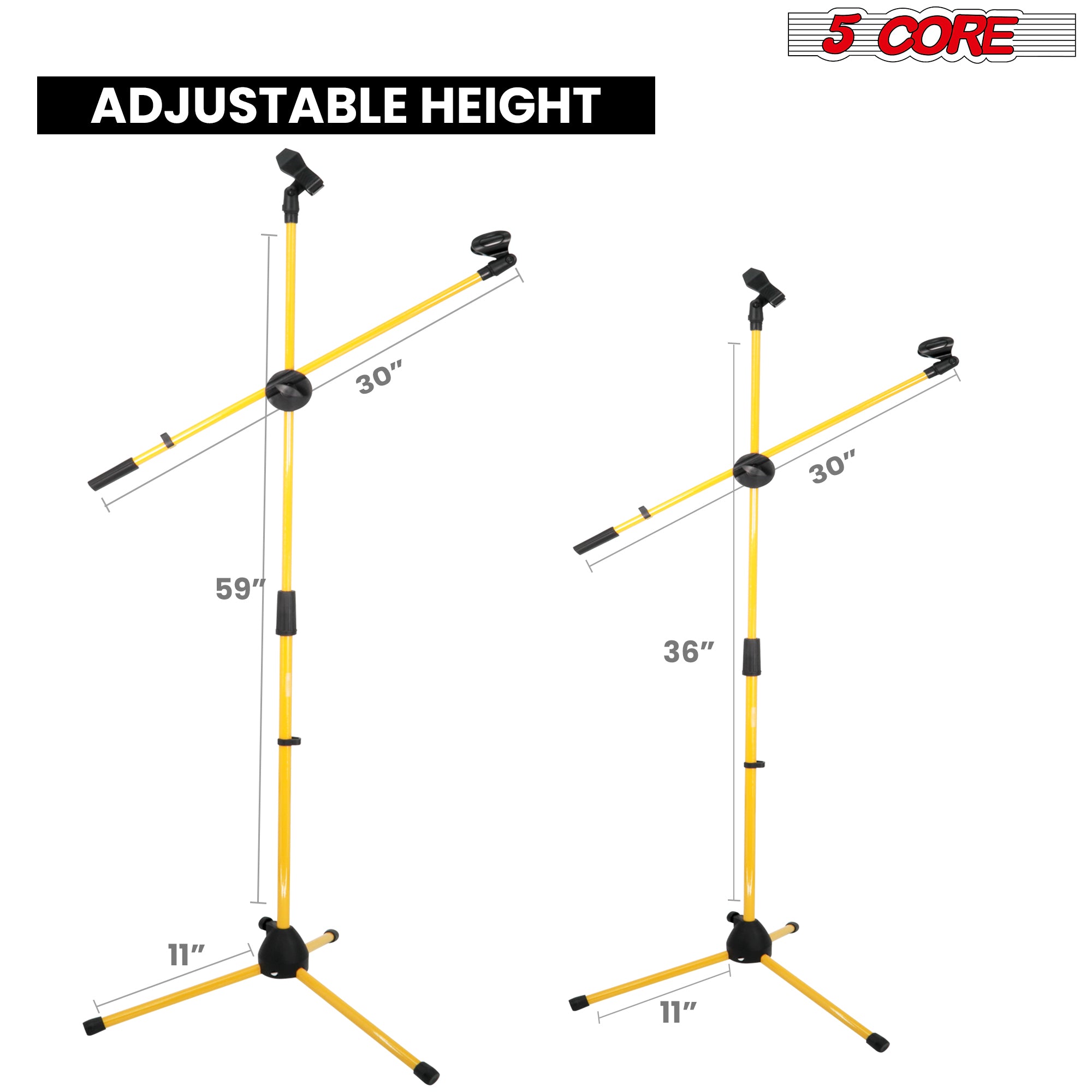 Height Adjustable Mic stand