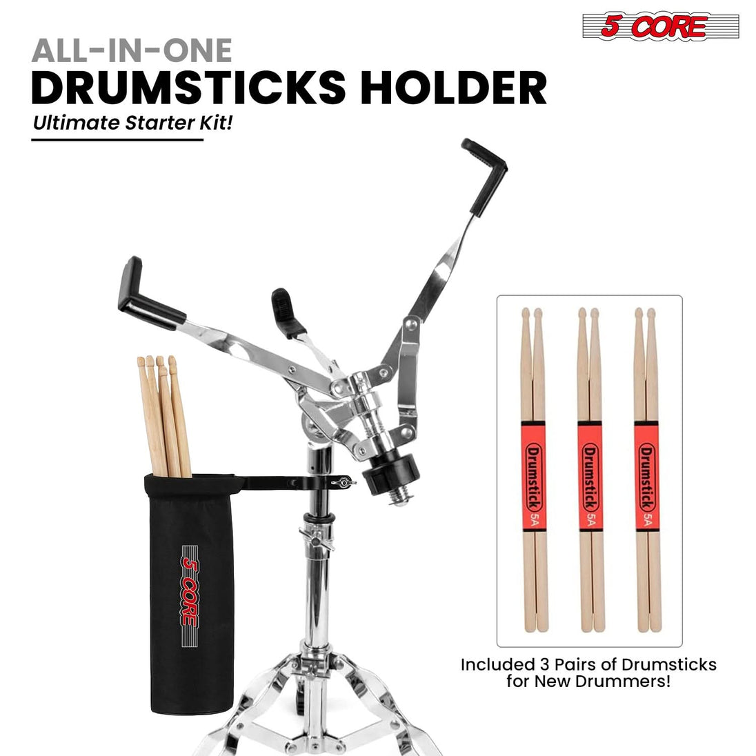 All-in-one silent drum pad with a durable surface for quiet practice and versatile use