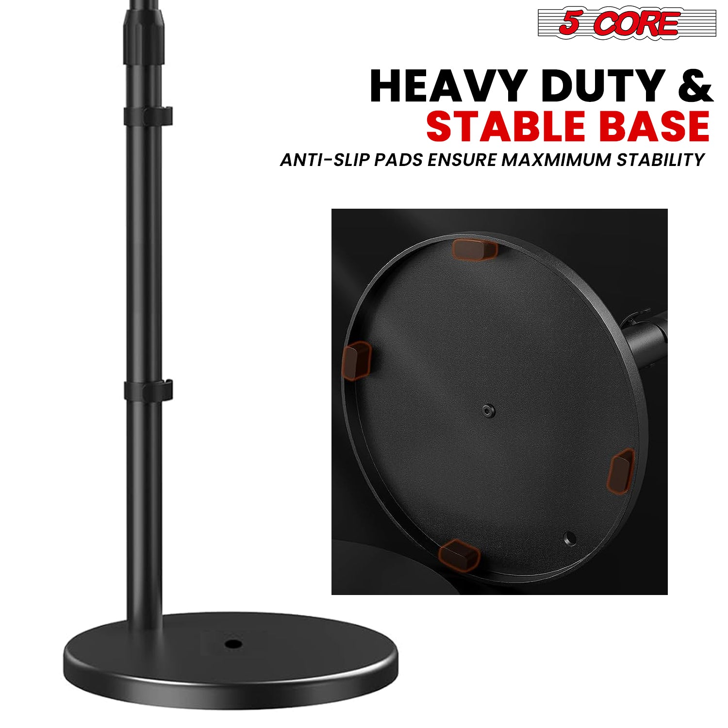 Heavy duty & stable base projector stand