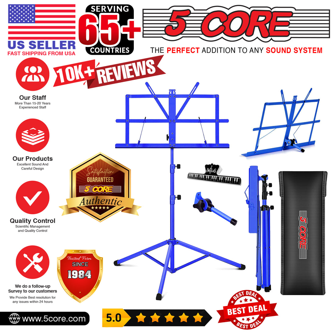 Best music stand with durable build, adjustable height, foldable design, and stable base for musicians of all levels.