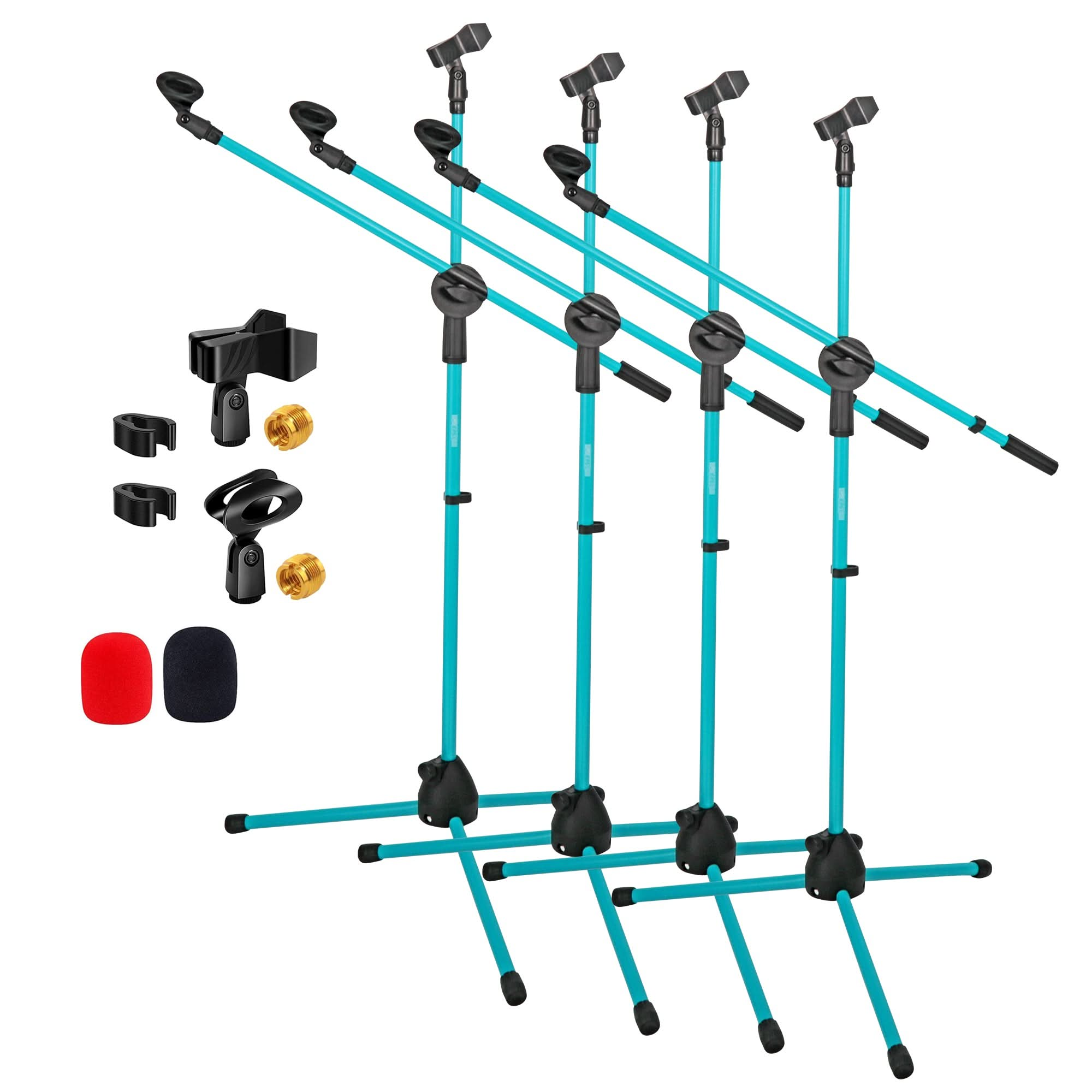 5Core Tripod Mic Stand Adjustable Heavy Duty Floor Holder Microphone Boom Arm