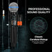 Cardioid microphone for clear and focused sound capture