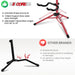 Guitar stand with heavy-duty structure, reinforced frame, and strong support for long-lasting durability and stability