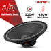 High power 15in car woofer, delivering deep bass and powerful sound for an exceptional audio experience in your vehicle