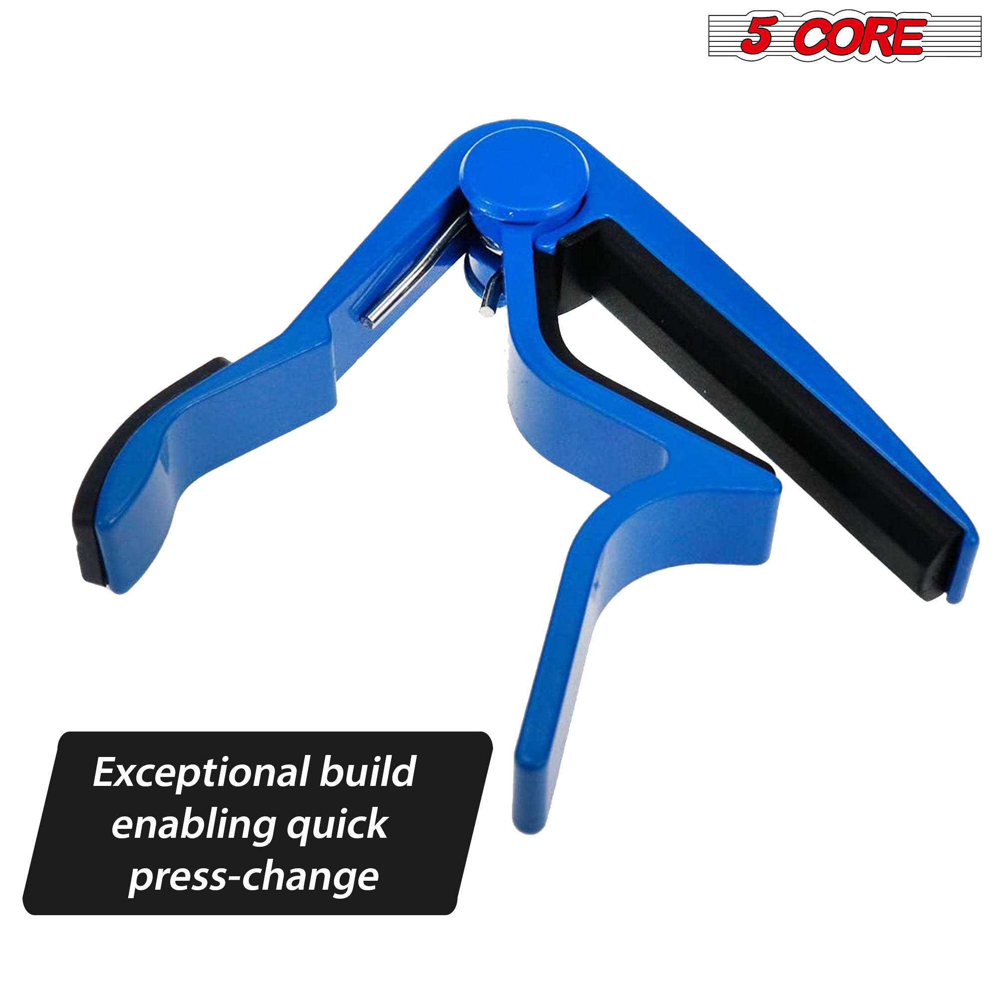 guitar capo with a single clamp, suitable for acoustic and electric guitars